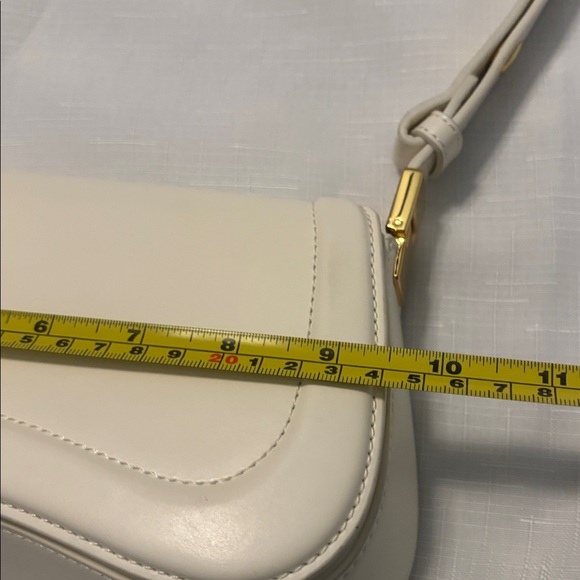 JW PEI Ivory Adjustable Strap Joy Shoulder Bag Handbag Structural vegan leather - Picture 9 of 12